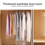 100 Pcs Housse Anti-Poussière Jetable Transparente pour Vêtements, 55x80cm PP 4 Fils, 60x90cm PP 4 Fils, 60x100cm PP 4 Fils, 55x80cm PE Épais 6 Fils, 60x90cm PE Épais 6 Fils, 60x100cm PE Épais 6 Fils, 60x110cm PP 4 Fils, 60x110cm PE Épais 6 Fils...