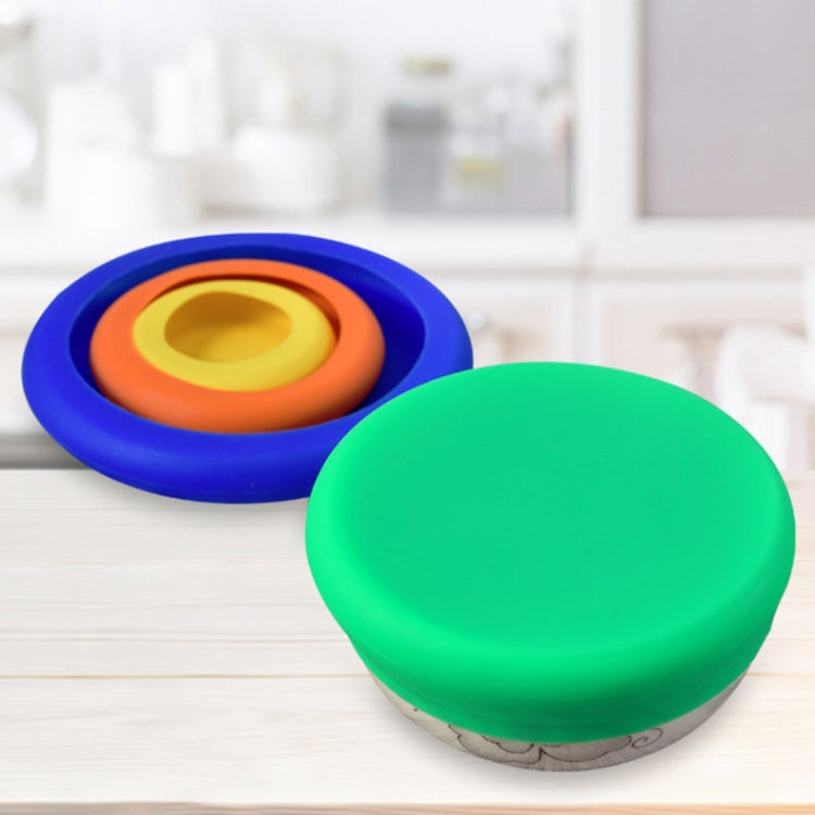 3 ensembles de 4 couvercles en silicone multifonctions pour fruits et légumes, hermétiques et extensibles, livraison en couleur aléatoire, couvercle frais en silicone