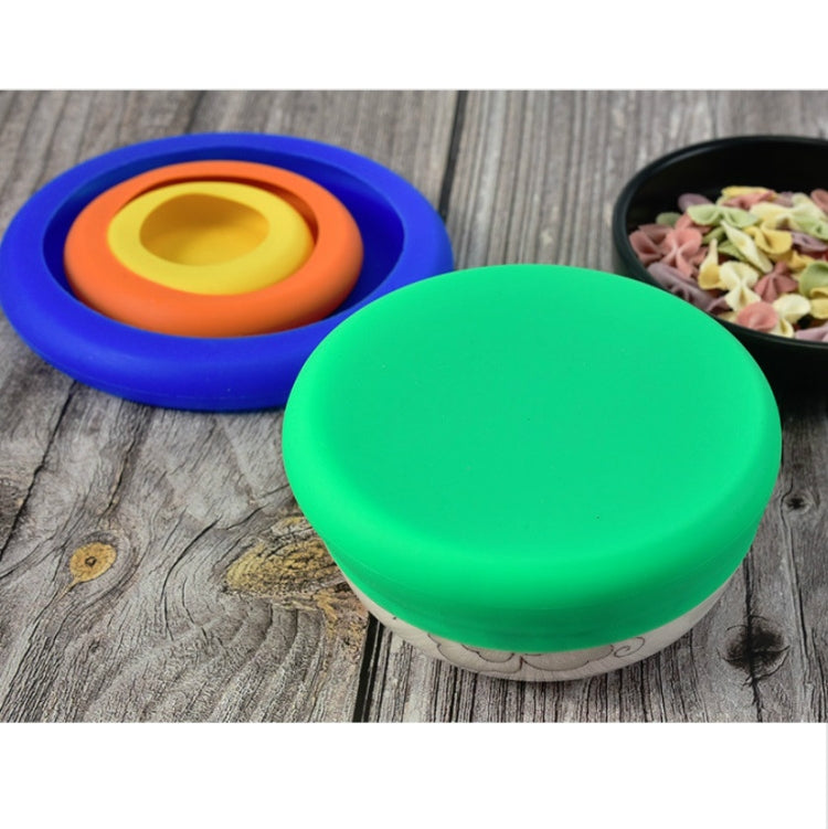 3 ensembles de 4 couvercles en silicone multifonctions pour fruits et légumes, hermétiques et extensibles, livraison en couleur aléatoire, couvercle frais en silicone