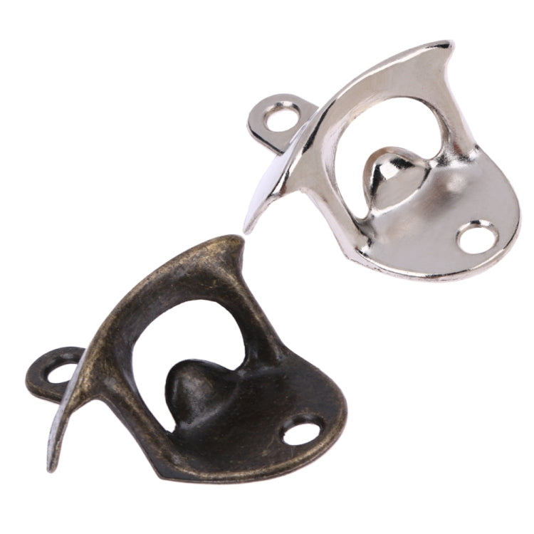 Lot de 2 décapsuleurs vintage muraux pour vin et bière