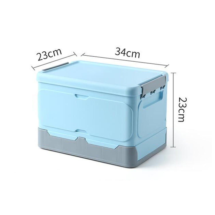 Boîte de rangement pliable en plastique pour voiture, pour livres et fournitures scolaires, tailles L, XL
