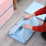 Boîte de rangement pliable en plastique pour voiture, pour livres et fournitures scolaires, tailles L, XL