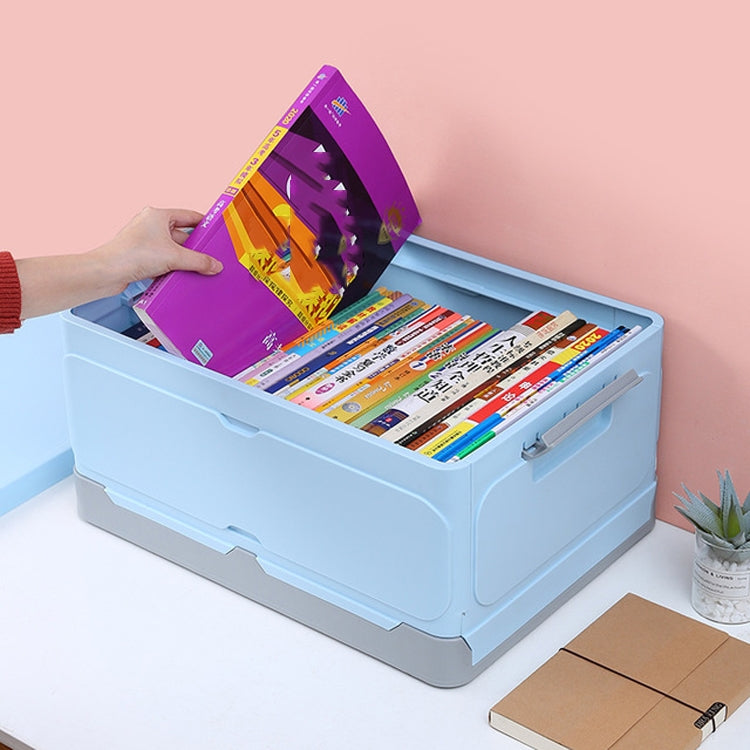 Boîte de rangement pliable en plastique pour voiture, pour livres et fournitures scolaires, tailles L, XL