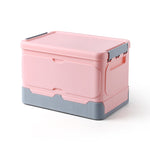 Boîte de rangement pliable en plastique pour voiture, pour livres et fournitures scolaires, tailles L, XL