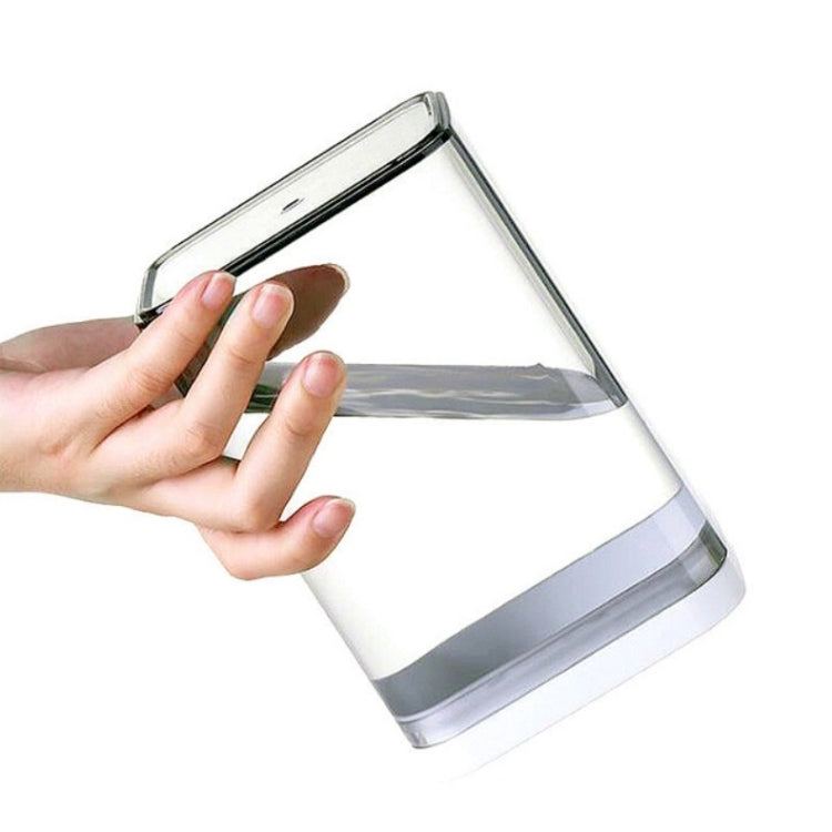 Bocaux de conservation transparents à céréales pour la maison, qualité alimentaire, avec couvercle, pour fruits secs et snacks, 700 ml, 1100 ml, 1500 ml