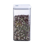 Bocaux de conservation transparents à céréales pour la maison, qualité alimentaire, avec couvercle, pour fruits secs et snacks, 700 ml, 1100 ml, 1500 ml