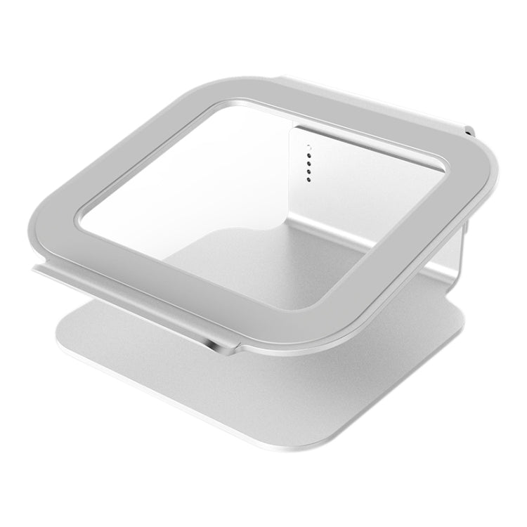 Support de Refroidissement Réglable en Hauteur en Alliage d'Aluminium pour Ordinateur Portable, Support Ergonomique Rotatif à 360° pour Ordinateur Portable 10-17 pouces pour MacBook Air Pro, Rotation à 360°