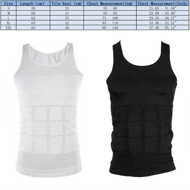 3PCS Gilet Amincissant pour Homme, Sous-vêtements, XL, XXL, S, L, M