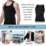 3PCS Men Slimming Body Shaper Vest Underwear, XXL, S, L, M, XL