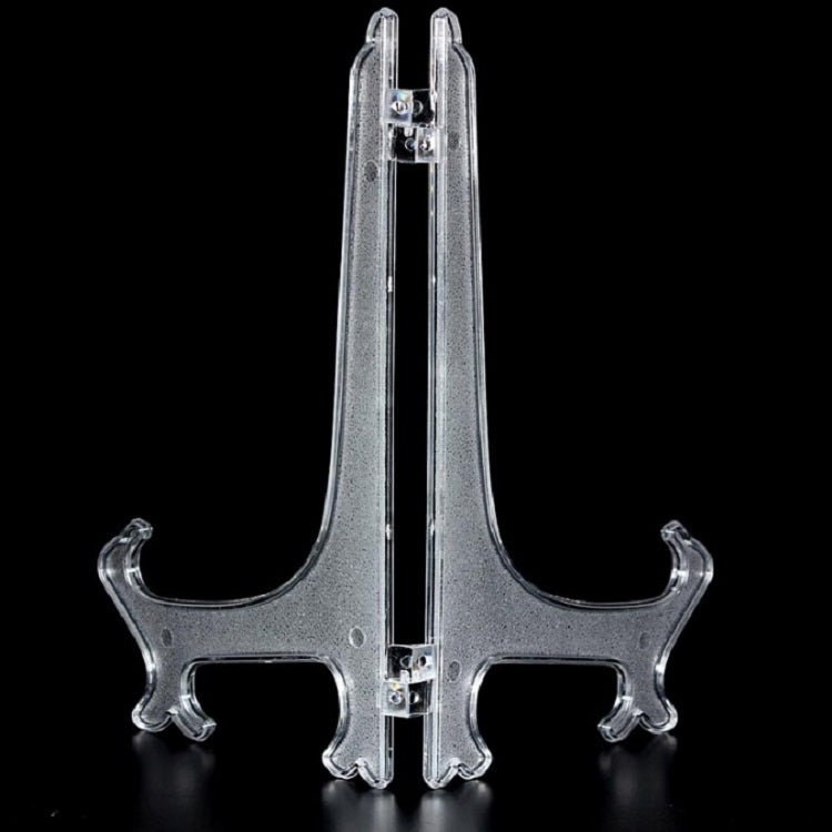 10 présentoirs en plastique transparent, 8 et 11 pouces