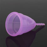 3PCS Reusable Soft Cup Medical Grade Silicone Menstrual Cup, Large, Small