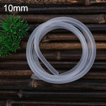 4x6mm Soft Silicone Oxygen Pump Hose for Air Bubble Stone Professional Aquarium Fish Tank Pond Air Pump Filter Aeration Tube, 5m, 10m