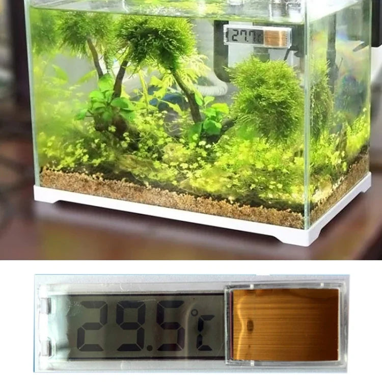 Thermomètre Électronique Numérique 3D LCD Multifonction pour Aquarium