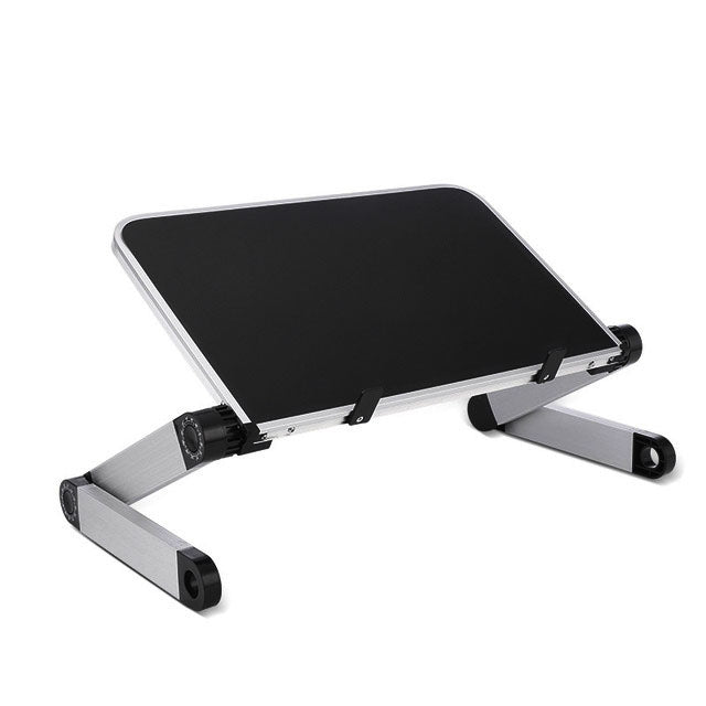 Support d'ordinateur portable pliant en alliage d'aluminium avec réglage universel à 360 degrés