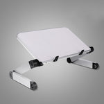 Support d'ordinateur portable pliant en alliage d'aluminium avec réglage universel à 360 degrés