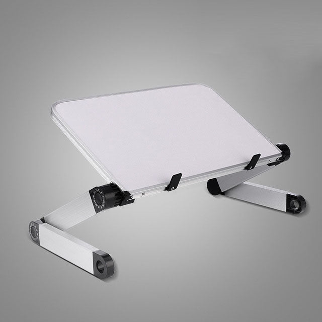Support d'ordinateur portable pliant en alliage d'aluminium avec réglage universel à 360 degrés