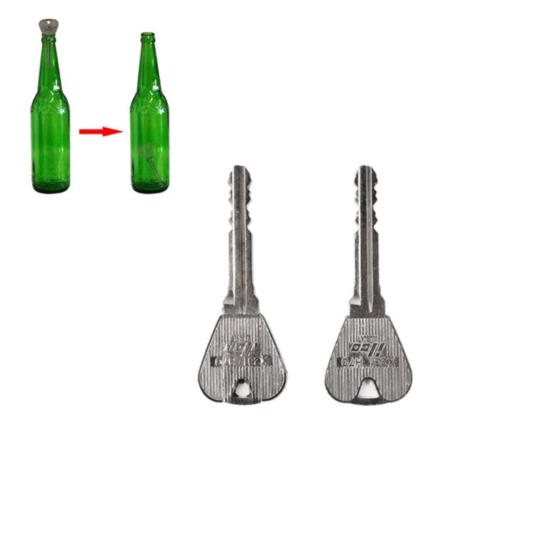2 Pcs Clés magiques déformables, Clé dans la bouteille