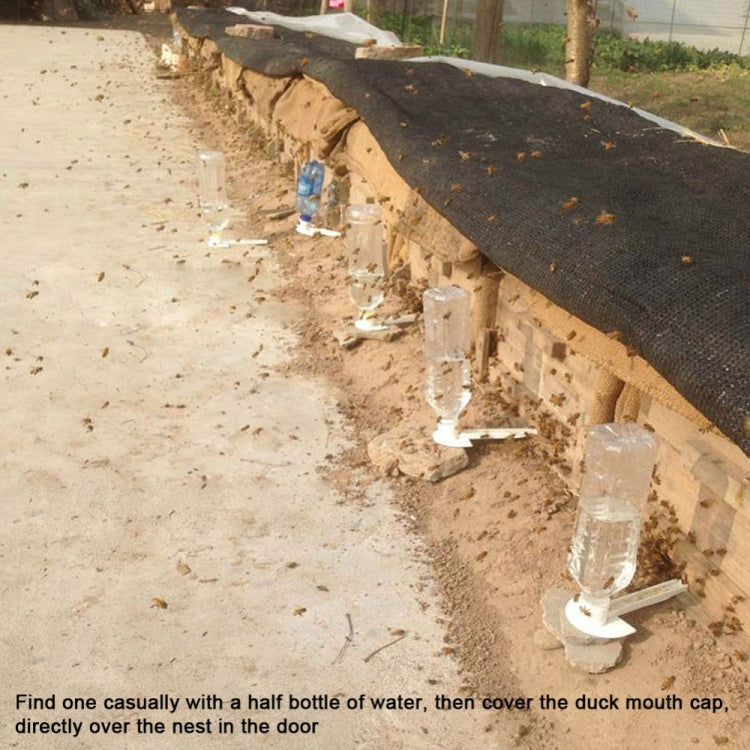 10 pièces abreuvoir à eau bec canard porte-nid abreuvoir multifonction pour abeilles outil apicole, abreuvoir à eau bec canard