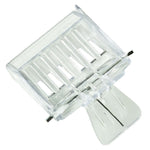 2 pinces en plastique type clip livre cage à reine outil apicole
