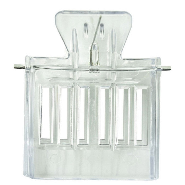2 pinces en plastique type clip livre cage à reine outil apicole