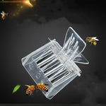 2 pinces en plastique type clip livre cage à reine outil apicole