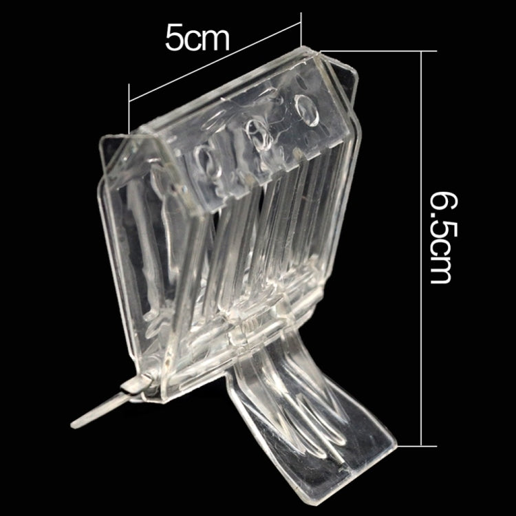 2 pinces en plastique type clip livre cage à reine outil apicole