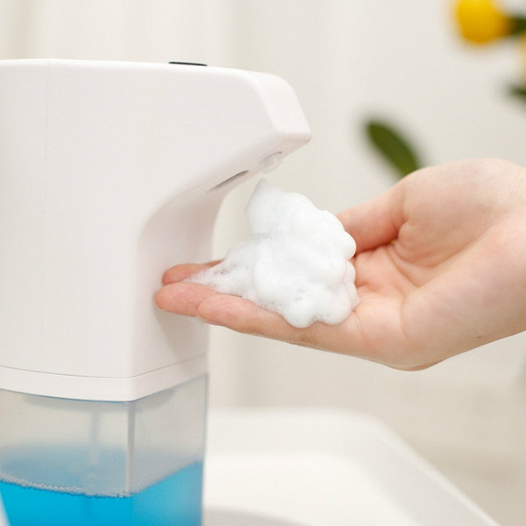 Distributeur de savon mural automatique à induction en mousse, modèles à piles, rechargeable par pulvérisation