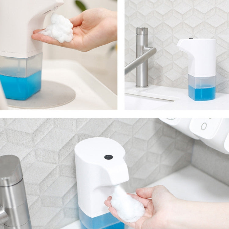 Distributeur de savon mural automatique à induction en mousse, modèles à piles, rechargeable par pulvérisation