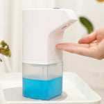 Distributeur de savon mural automatique à induction en mousse, modèles à piles, rechargeable par pulvérisation