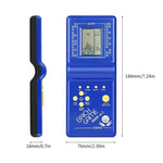 Console de jeu portable classique Tetris en briques, 7 jeux intégrés, couleurs aléatoires, jeu de briques portable