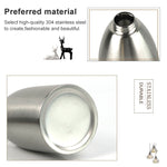 Distributeur de Savon en Acier Inoxydable de 500 ml, Distributeur de Savon de 500 ml pour Cuisine, Salle de Bain, Shampoing, Bouteille de Détergent