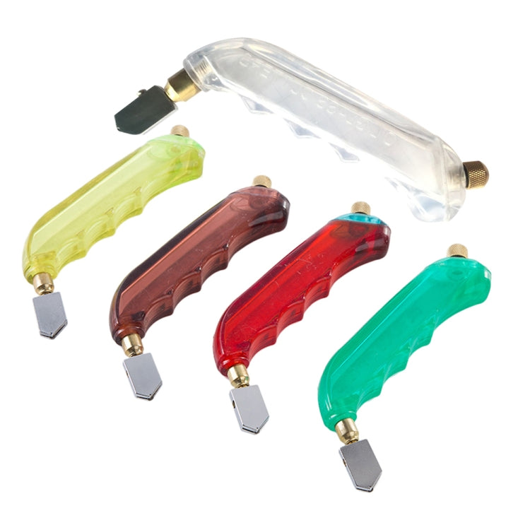 Machine professionnelle de découpe de bouteilles en verre au carbure de tungstène remplie d'huile, Livraison couleur aléatoire, Machine de découpe de verre