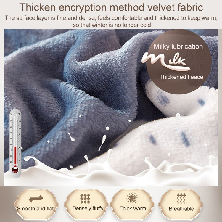 Couverture d'hiver pour canapé Double épaisseur Cachemire Polaire corail Couverture de bureau, 1,5x2m, 2x2,3m