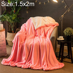 Couverture d'hiver pour canapé Double épaisseur Cachemire Polaire corail Couverture de bureau, 1,5x2m, 2x2,3m