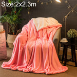 Couverture d'hiver pour canapé Double épaisseur Cachemire Polaire corail Couverture de bureau, 1,5x2m, 2x2,3m