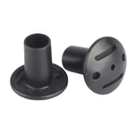 2 pièces bouchon anti-crevaison pour bâton de randonnée Alpenstock, étui de protection pour barre, casque en plastique anti-éclatement
