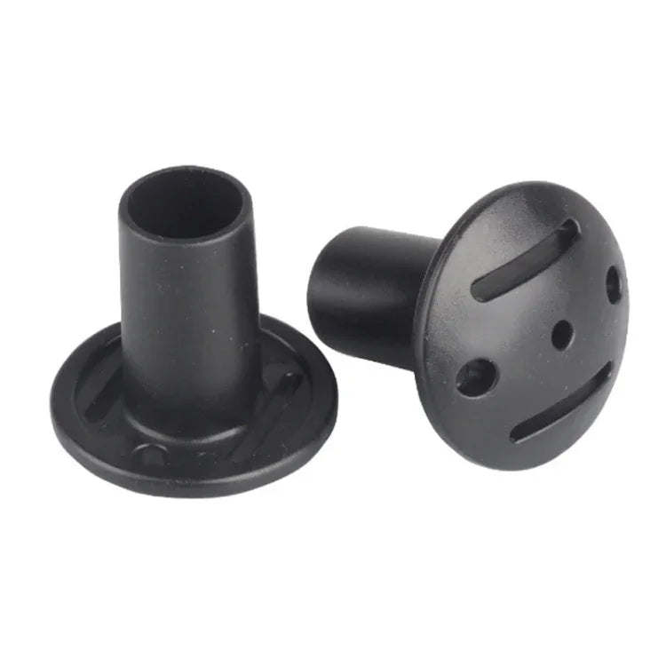 2 pièces bouchon anti-crevaison pour bâton de randonnée Alpenstock, étui de protection pour barre, casque en plastique anti-éclatement