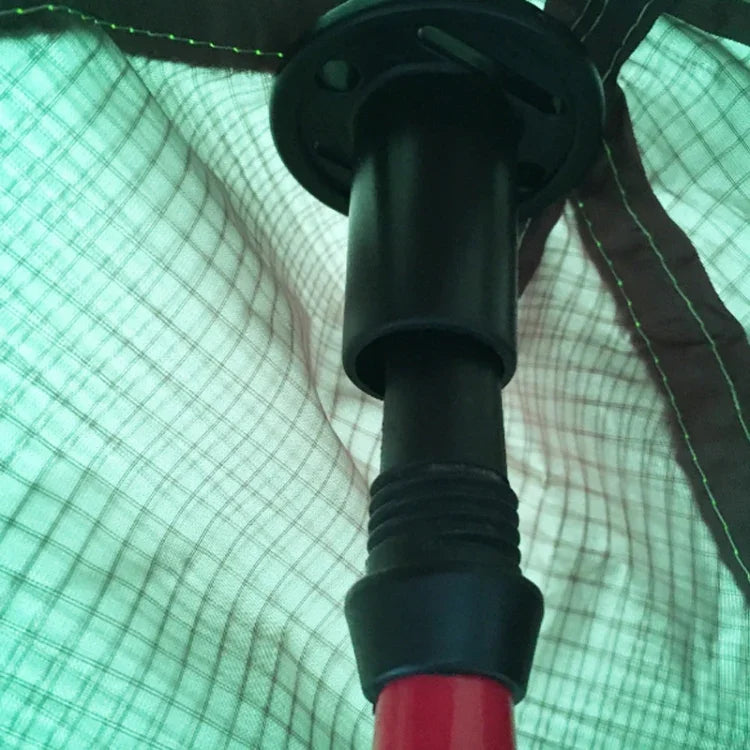 2 pièces bouchon anti-crevaison pour bâton de randonnée Alpenstock, étui de protection pour barre, casque en plastique anti-éclatement