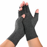 Une paire de gants de sport respirants à demi-doigts pour la rééducation et l'arthrite, Gris S, Fibre noire S, Distribution gris chanvre S, Gris M, Fibre noire M, Distribution gris chanvre M, Gris L, Fibre noire L, Distribution gris chanvre L