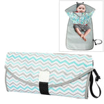Tapis à langer bébé portable pliable imperméable coussin d'allaitement, Taille unique