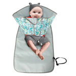 Tapis à langer bébé portable pliable imperméable coussin d'allaitement, Taille unique