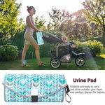 Tapis à langer bébé portable pliable imperméable coussin d'allaitement, Taille unique