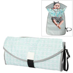 Tapis à langer bébé portable pliable imperméable coussin d'allaitement, Taille unique