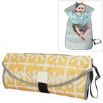 Tapis à langer bébé portable pliable imperméable coussin d'allaitement, Taille unique