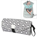 Tapis à langer bébé portable pliable imperméable coussin d'allaitement, Taille unique