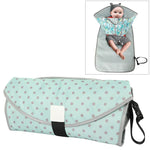 Tapis à langer bébé portable pliable imperméable coussin d'allaitement, Taille unique