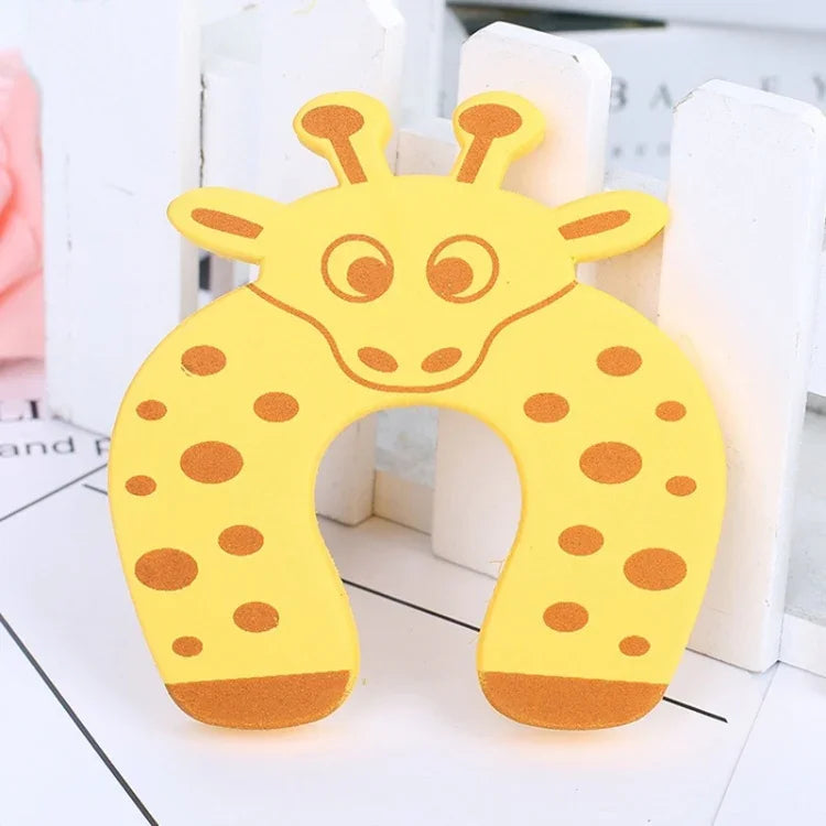 Butées de porte sécurisées pour bébé, protège-doigts, verrou de sécurité, jouet de protection des doigts pour bébé, livraison couleur aléatoire