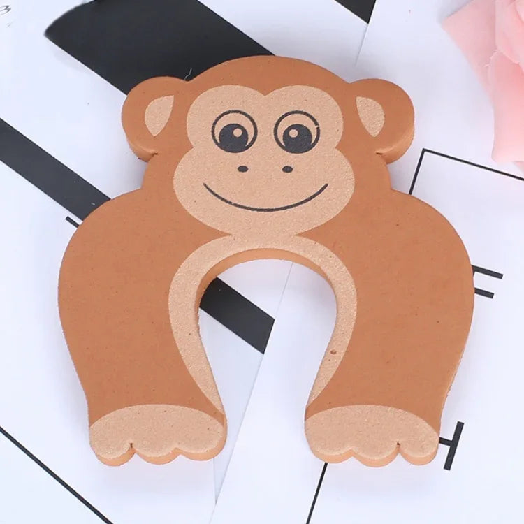 Butées de porte sécurisées pour bébé, protège-doigts, verrou de sécurité, jouet de protection des doigts pour bébé, livraison couleur aléatoire