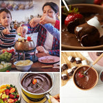 Fourchette à chocolat en acier inoxydable avec manche en bois, fourchettes à fondue, à fromage, à fruits, à dessert, ustensiles de cuisine, livraison couleur aléatoire