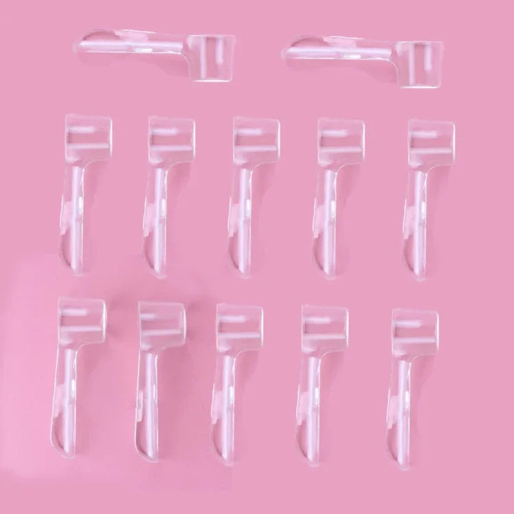 12 PCS protections transparentes pour têtes de brosse à dents électriques